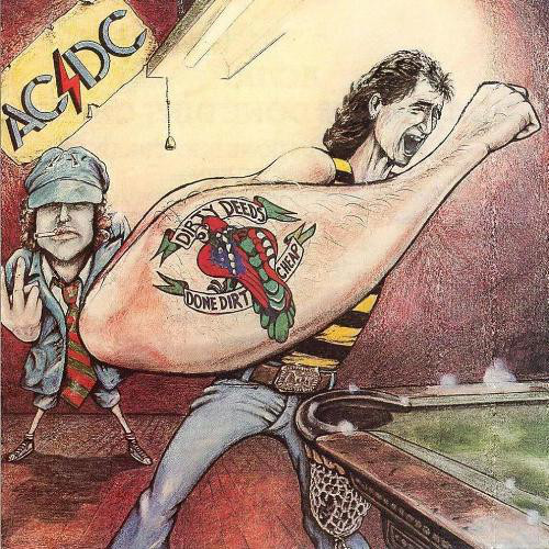 AC/DC - Dirty Deeds Done Dirt Cheap  (1976)